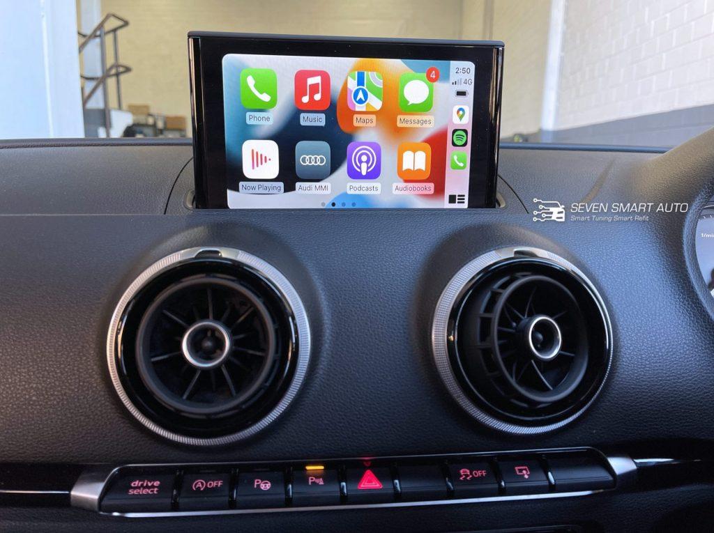 Audi A3 Wireless CarPlay Android Auto Seven Smart Audio