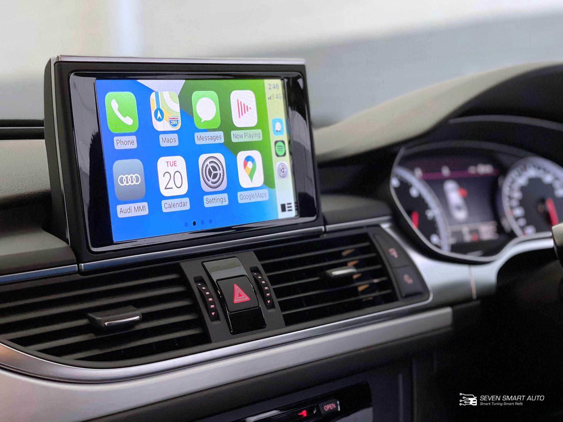 audi a6 c7 carplay android auto