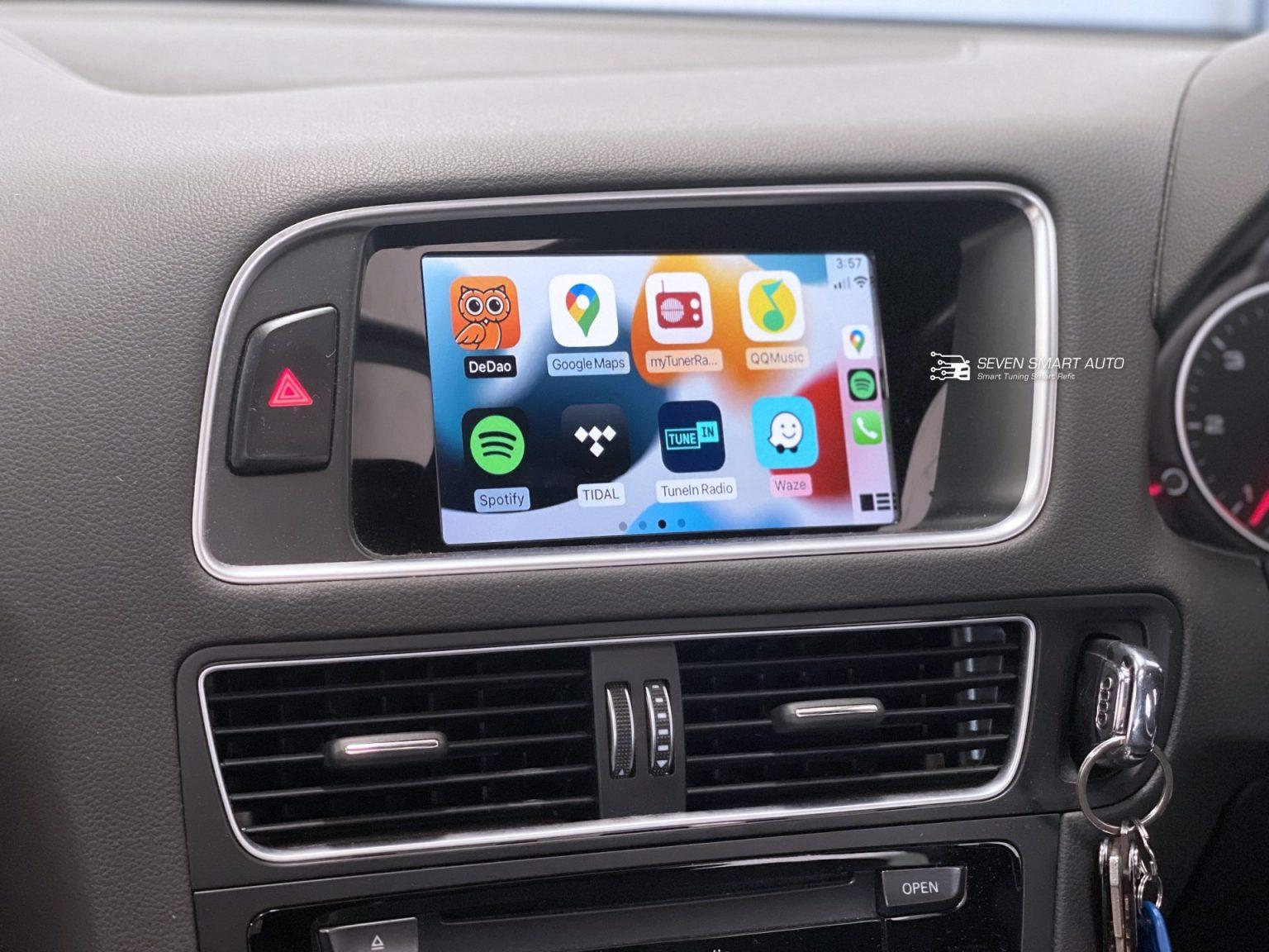 CarPlay and Android Auto for Audi Q5 Seven Smart Auto