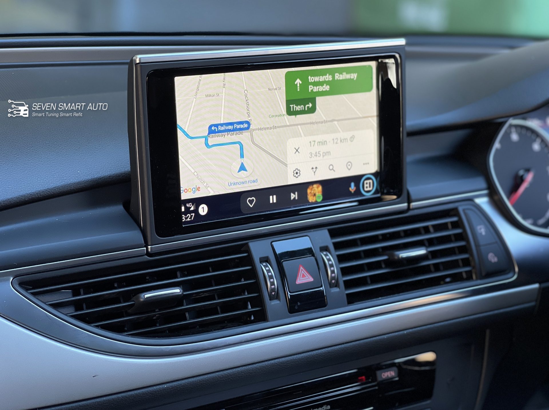 audi a6 c7 carplay android auto