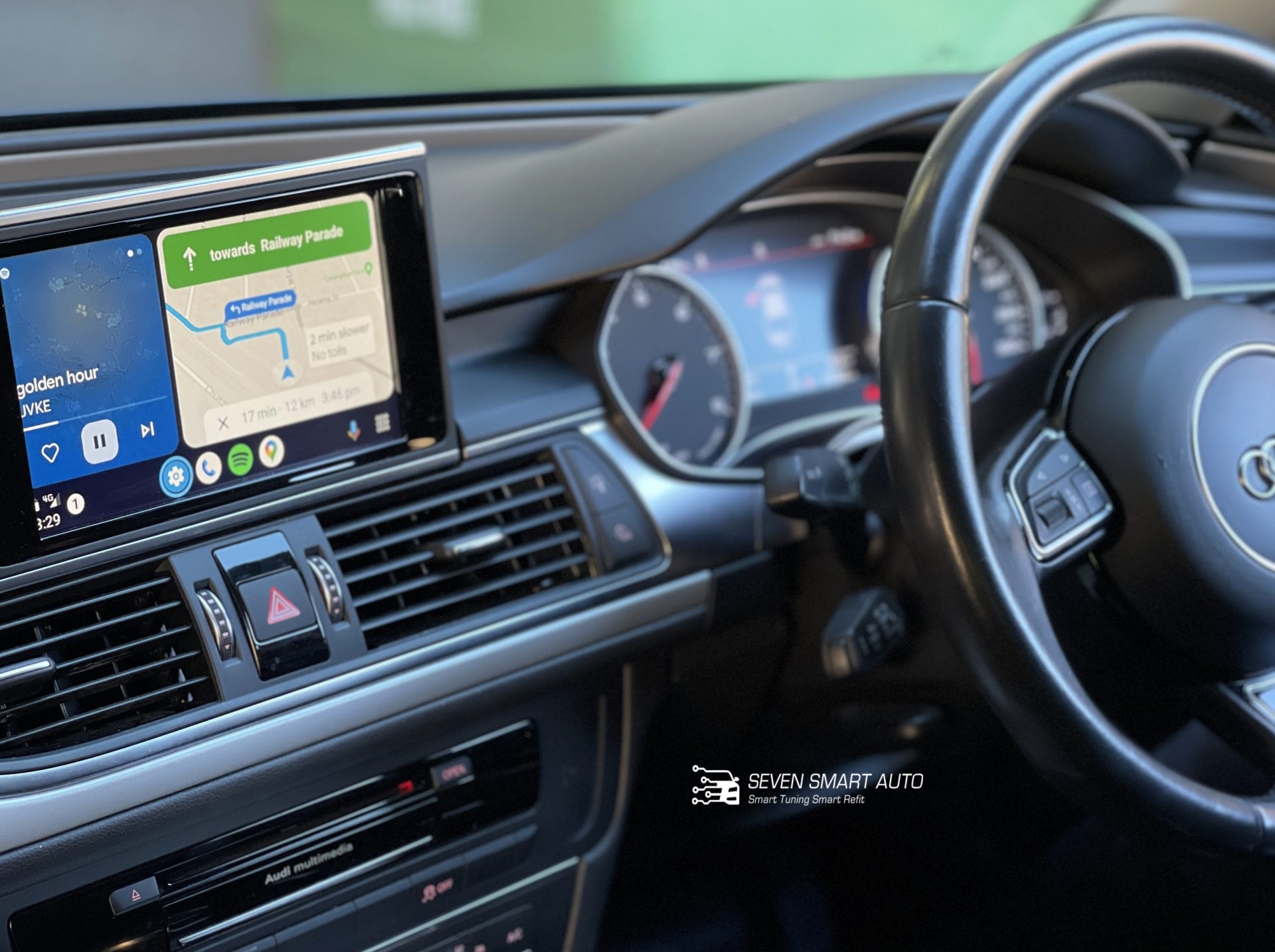 audi a6 c7 carplay android auto
