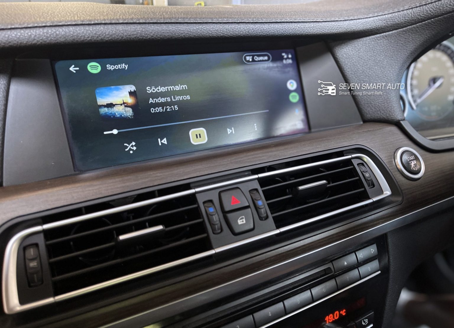 BMW 7 Series (F01/F02) Wireless CarPlay & Android Auto Interface for ...