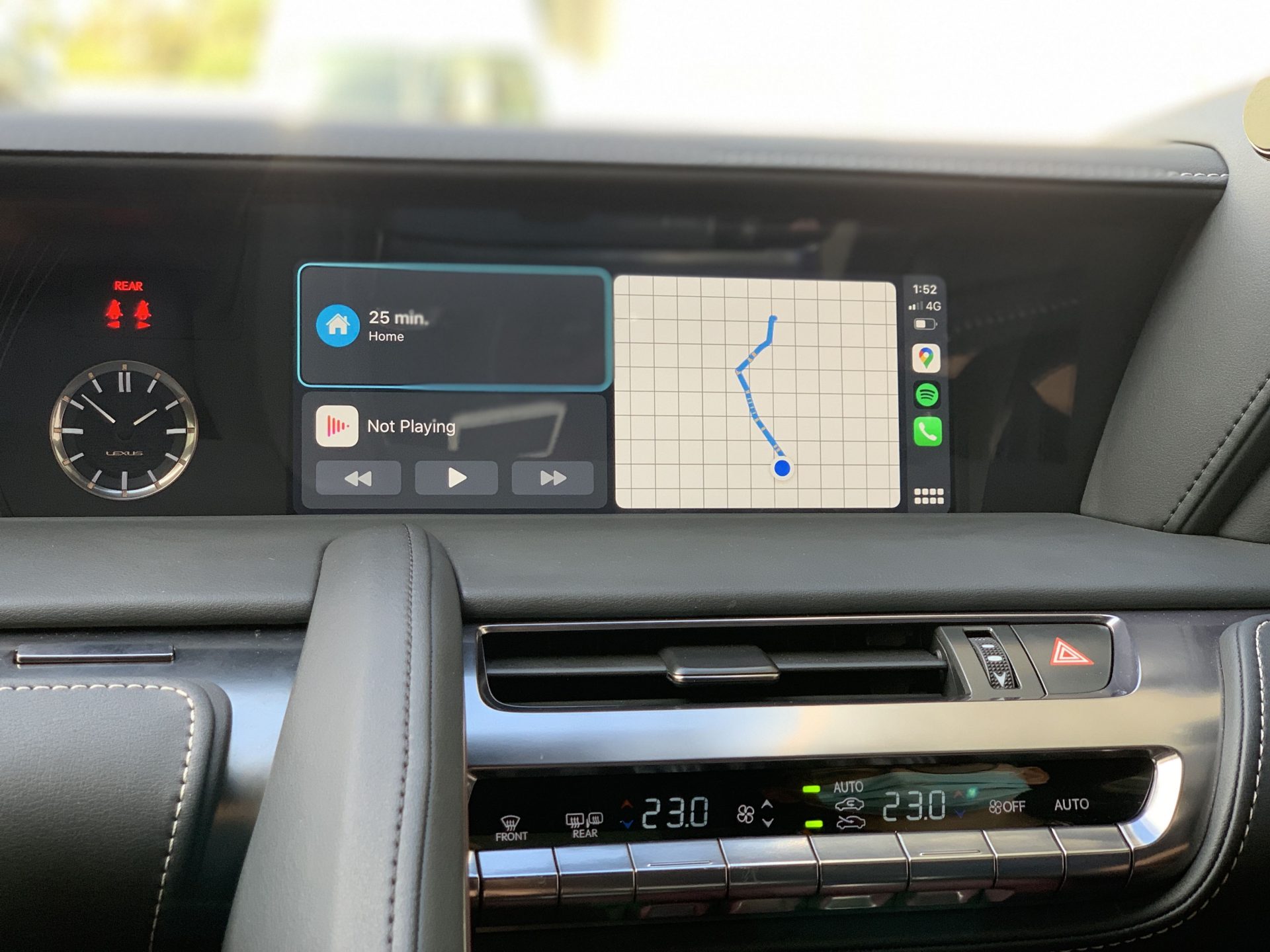 lexus lc carplay android auto