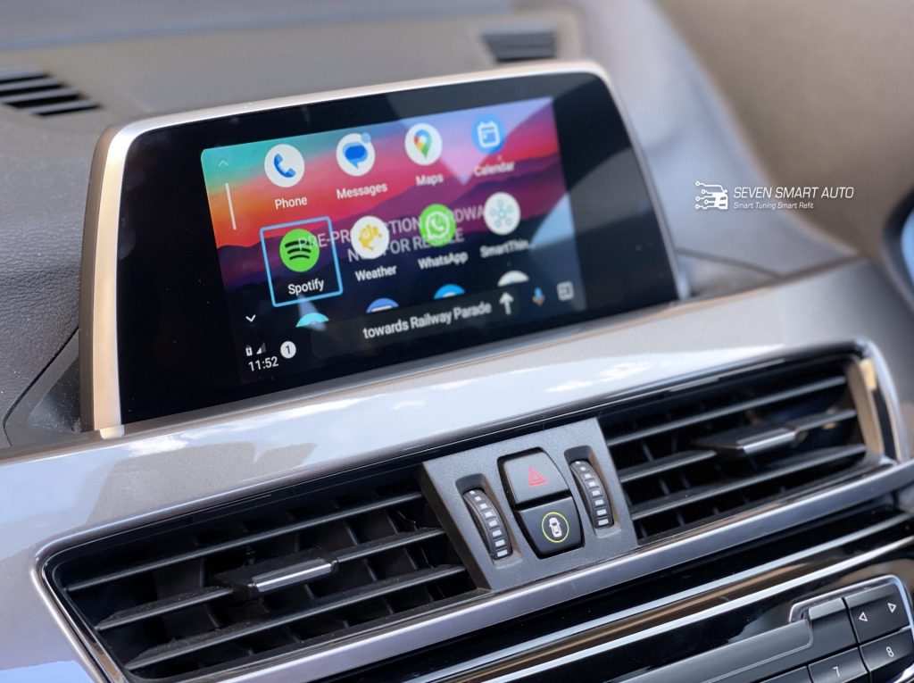 BMW X1 F48 15-22 Wireless CarPlay & Android Auto Interface - Seven ...