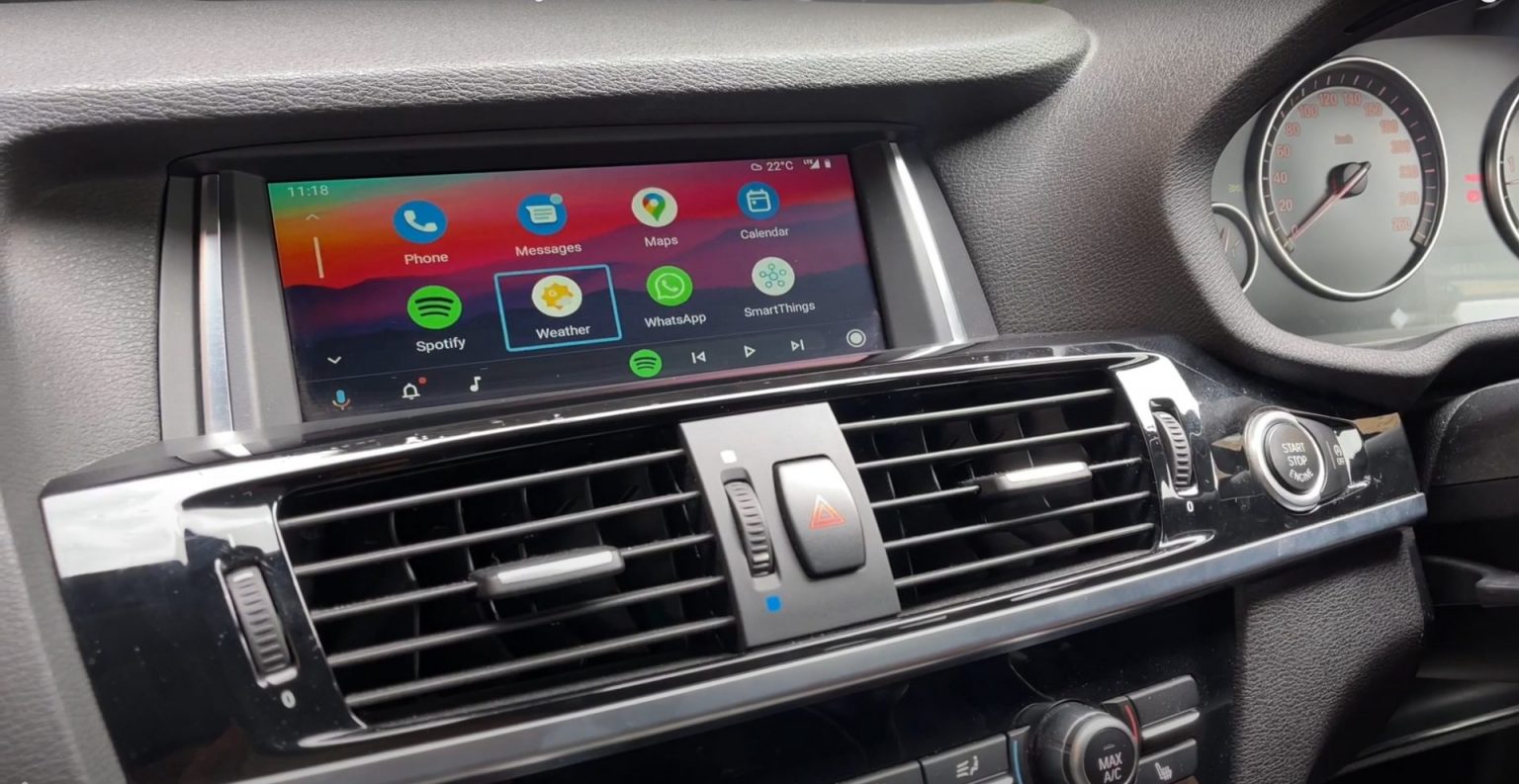 BMW X3 (F25) Wireless CarPlay & Android Auto Interface for NBT System ...