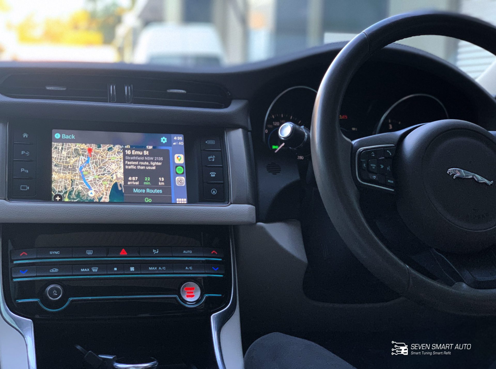 jaguar XF 12-18 carplay android auto