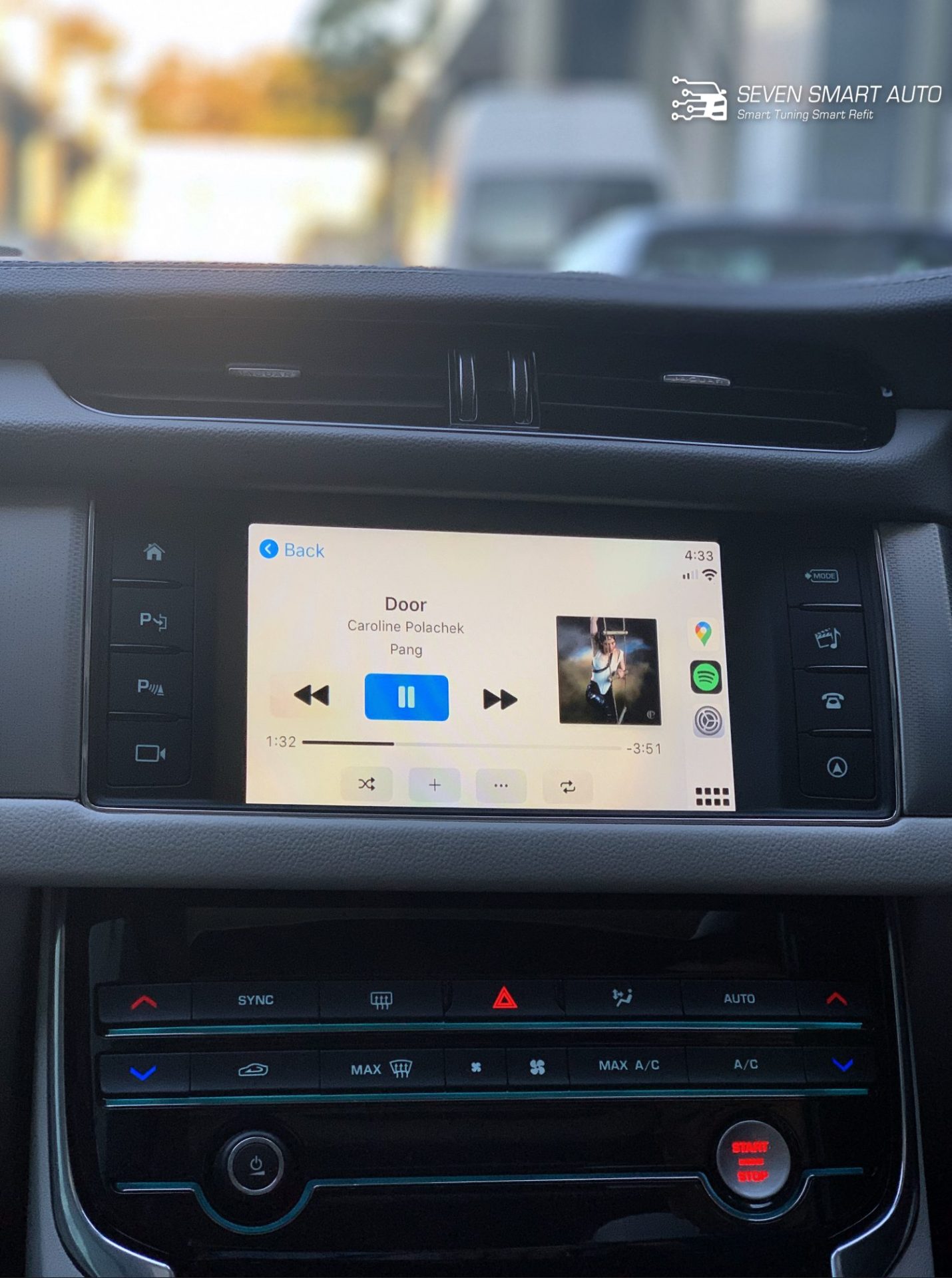 jaguar XF 12-18 carplay android auto