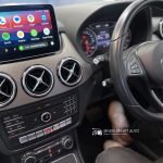 mercedes b w246 15-18 carplay android auto
