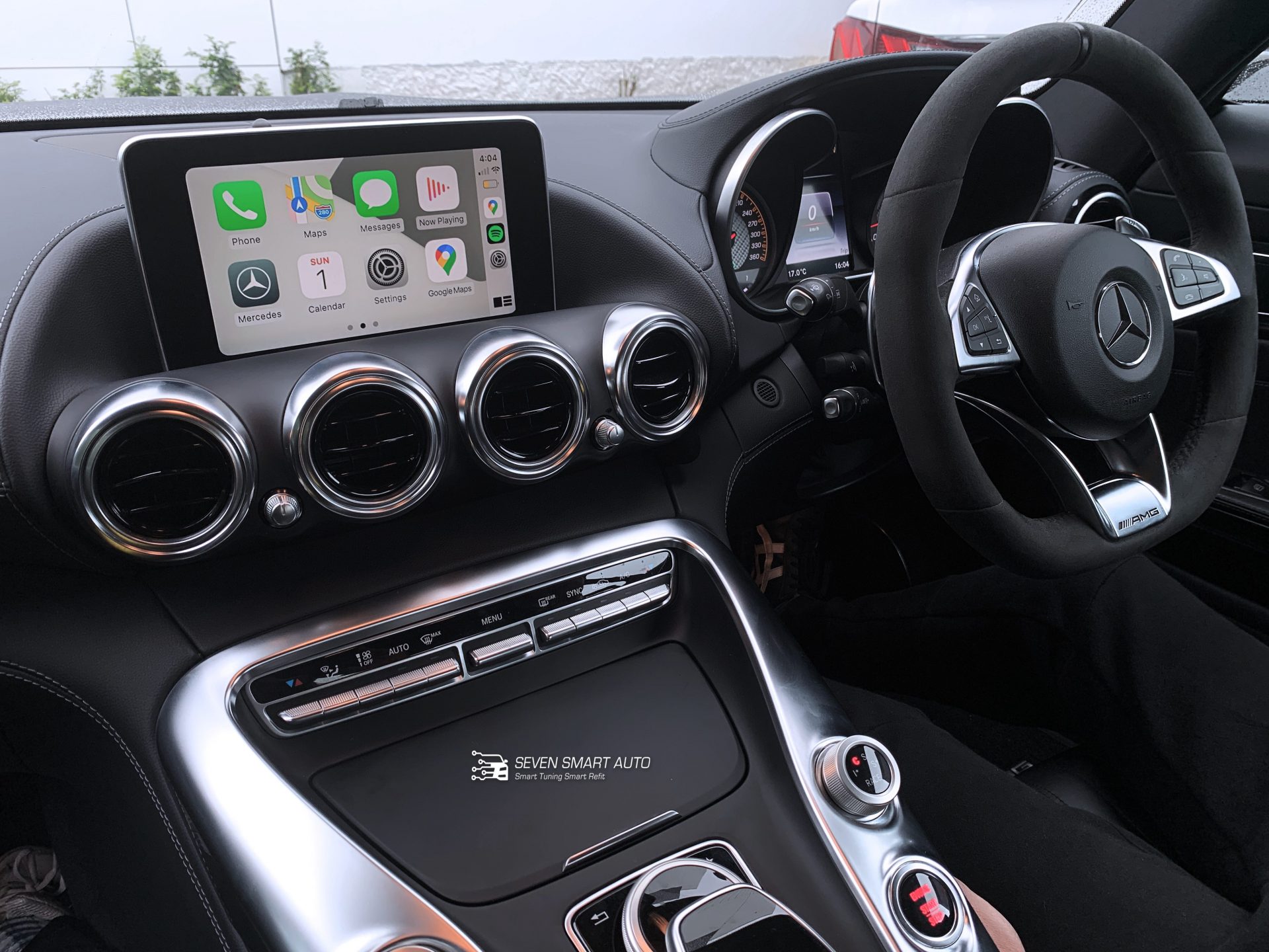 mercedes amg gt carplay android auto