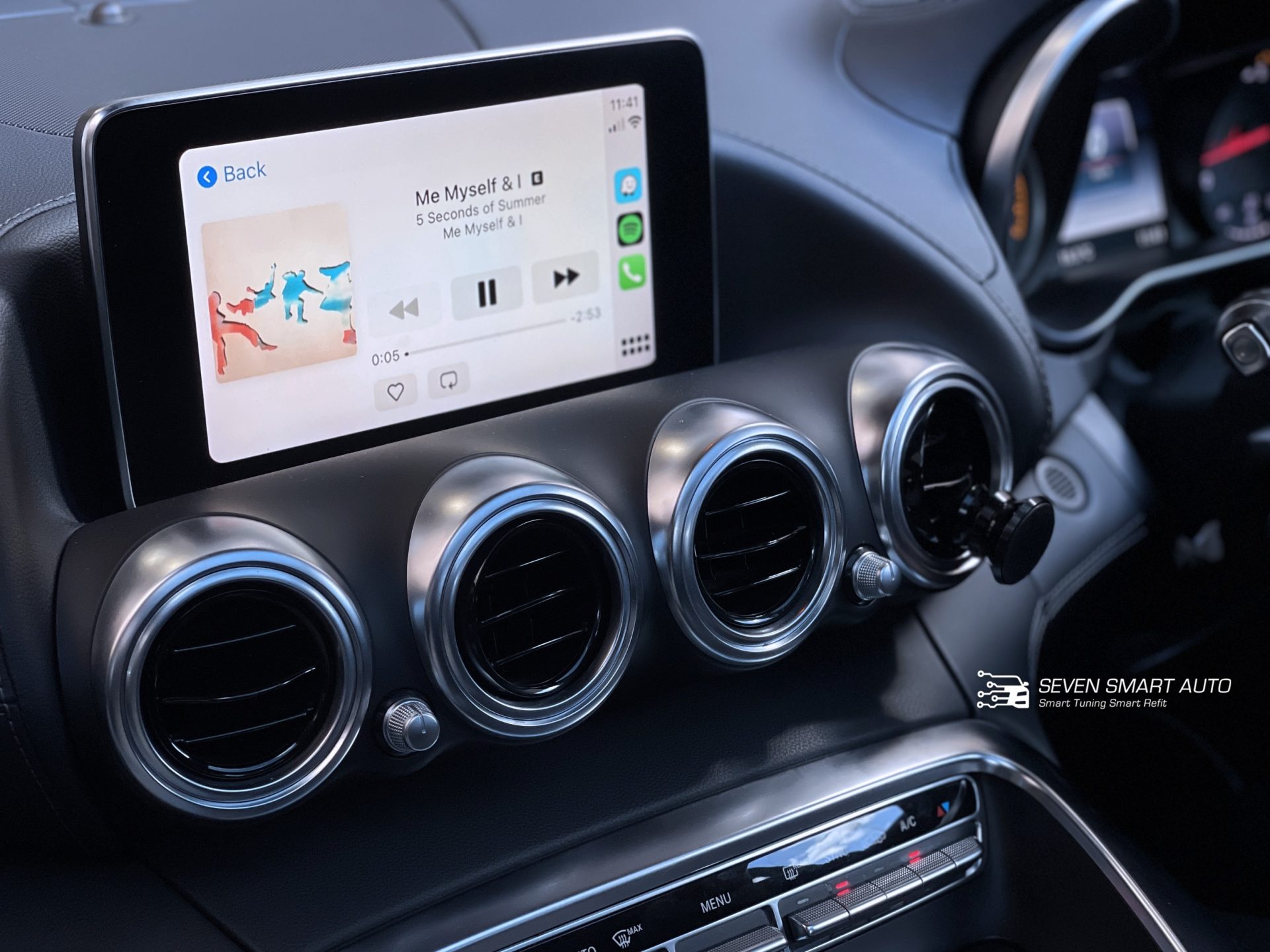 mercedes amg gt carplay android auto