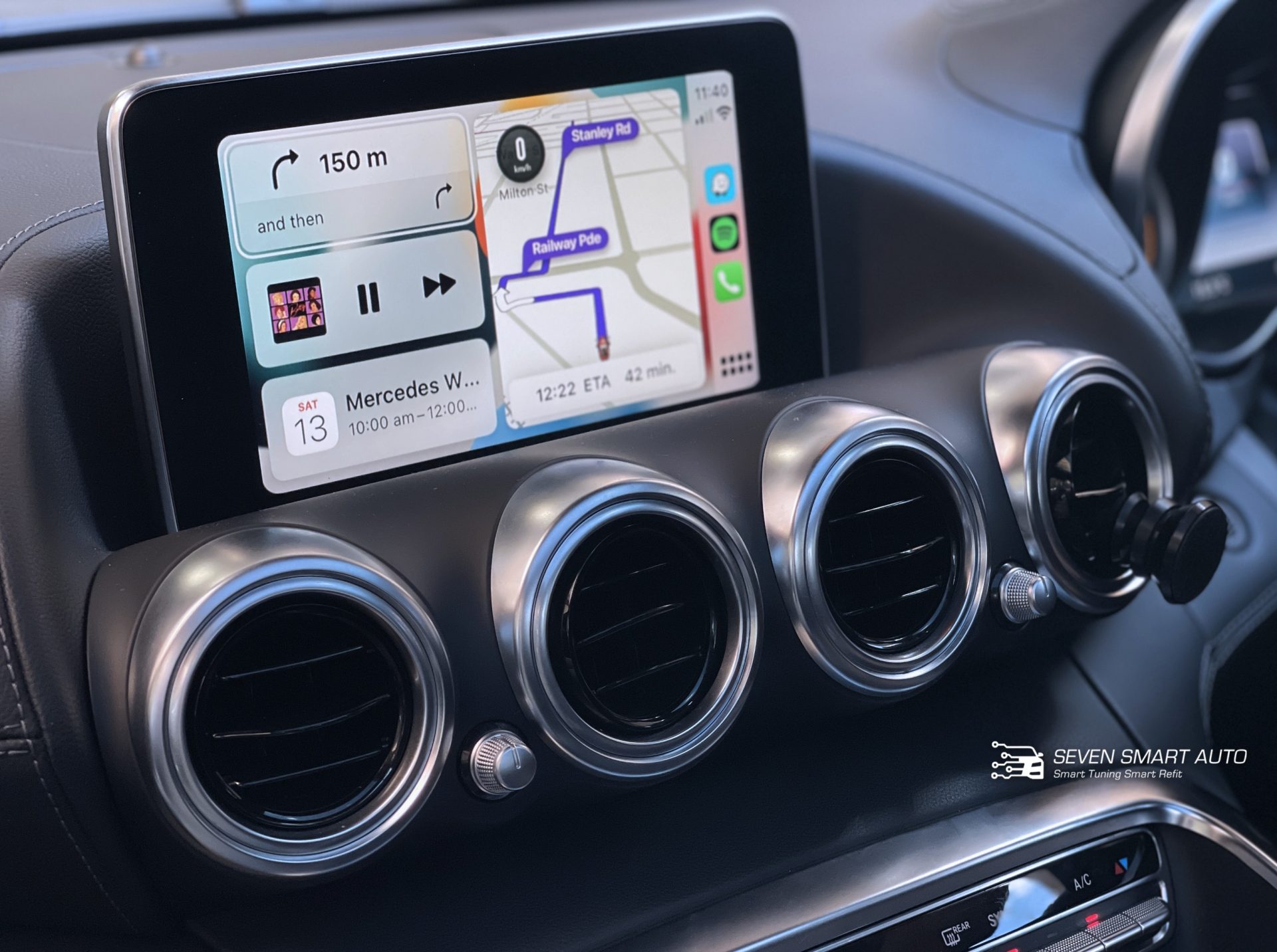 mercedes amg gt carplay android auto