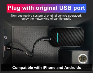 Universal Multimedia Smart Android Box for Vehicles with OEM Factory CarPlay_4