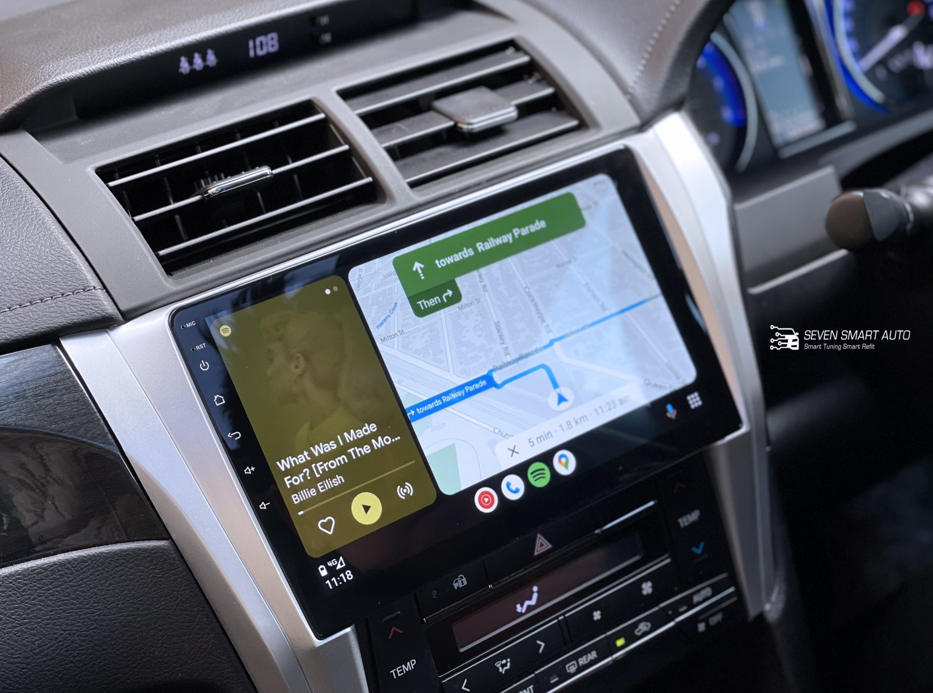 toyota aurion 15-17 carplay android auto