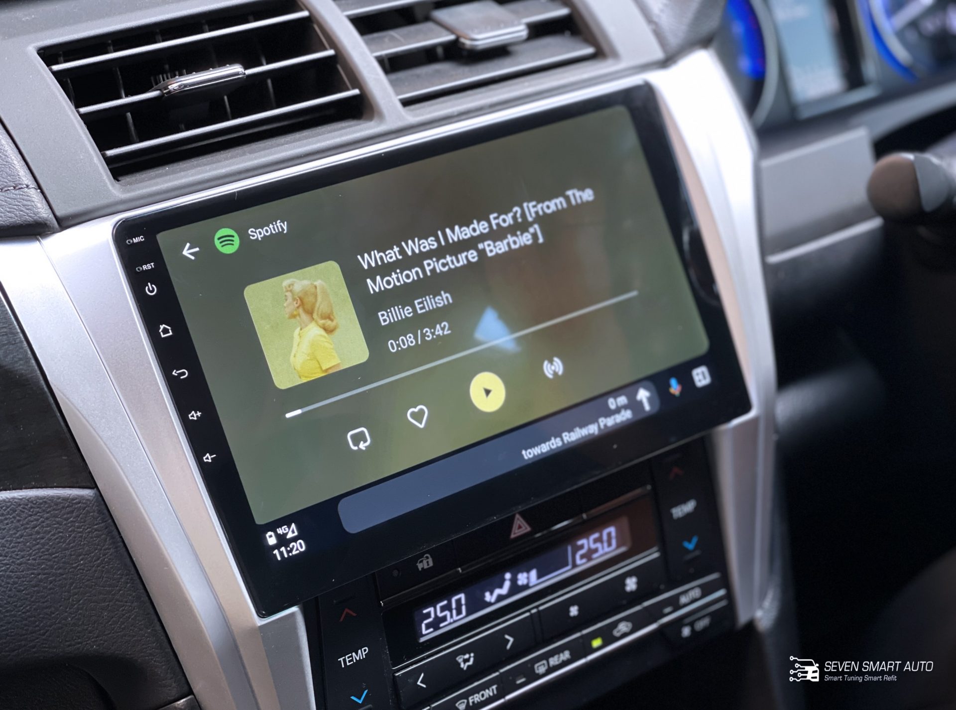 toyota aurion 15-17 carplay android auto