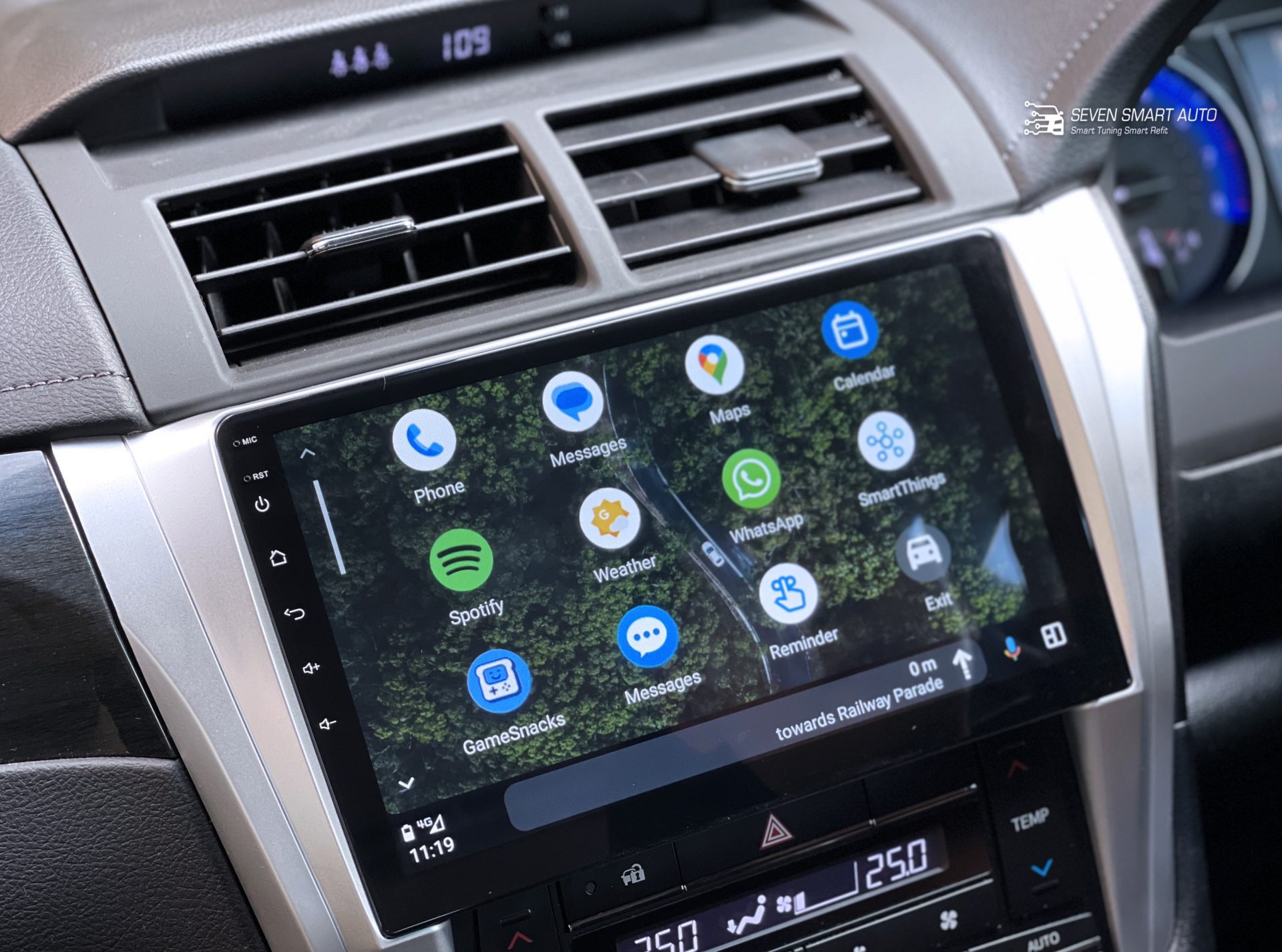 toyota aurion 15-17 carplay android auto