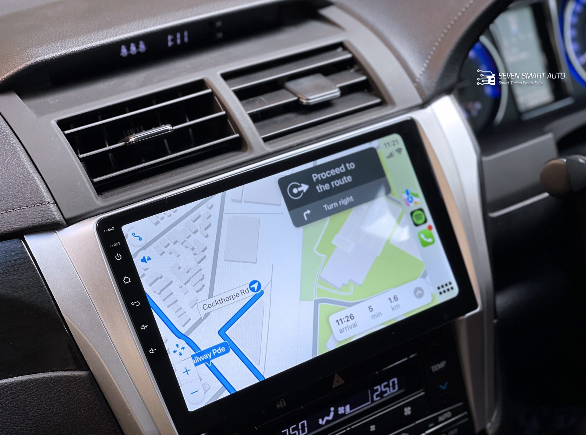 toyota aurion 15-17 carplay android auto