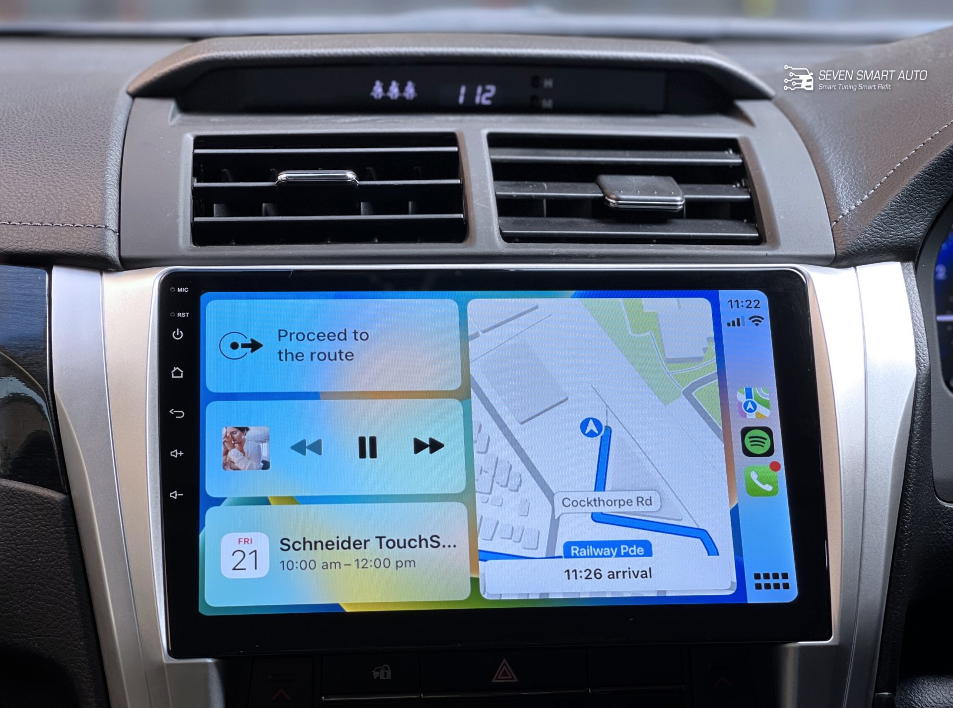 toyota aurion 15-17 carplay android auto