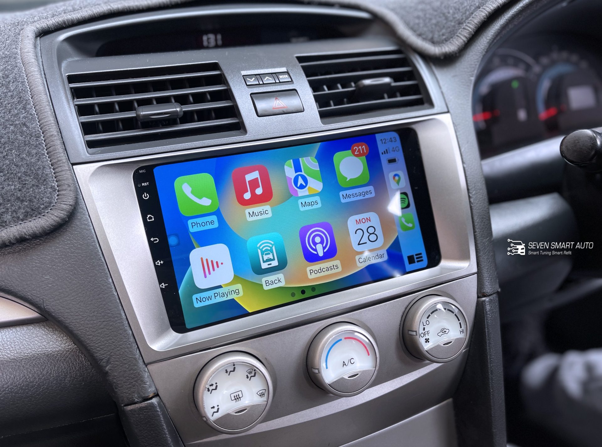 toyota camry aurion 06-11 carplay android auto