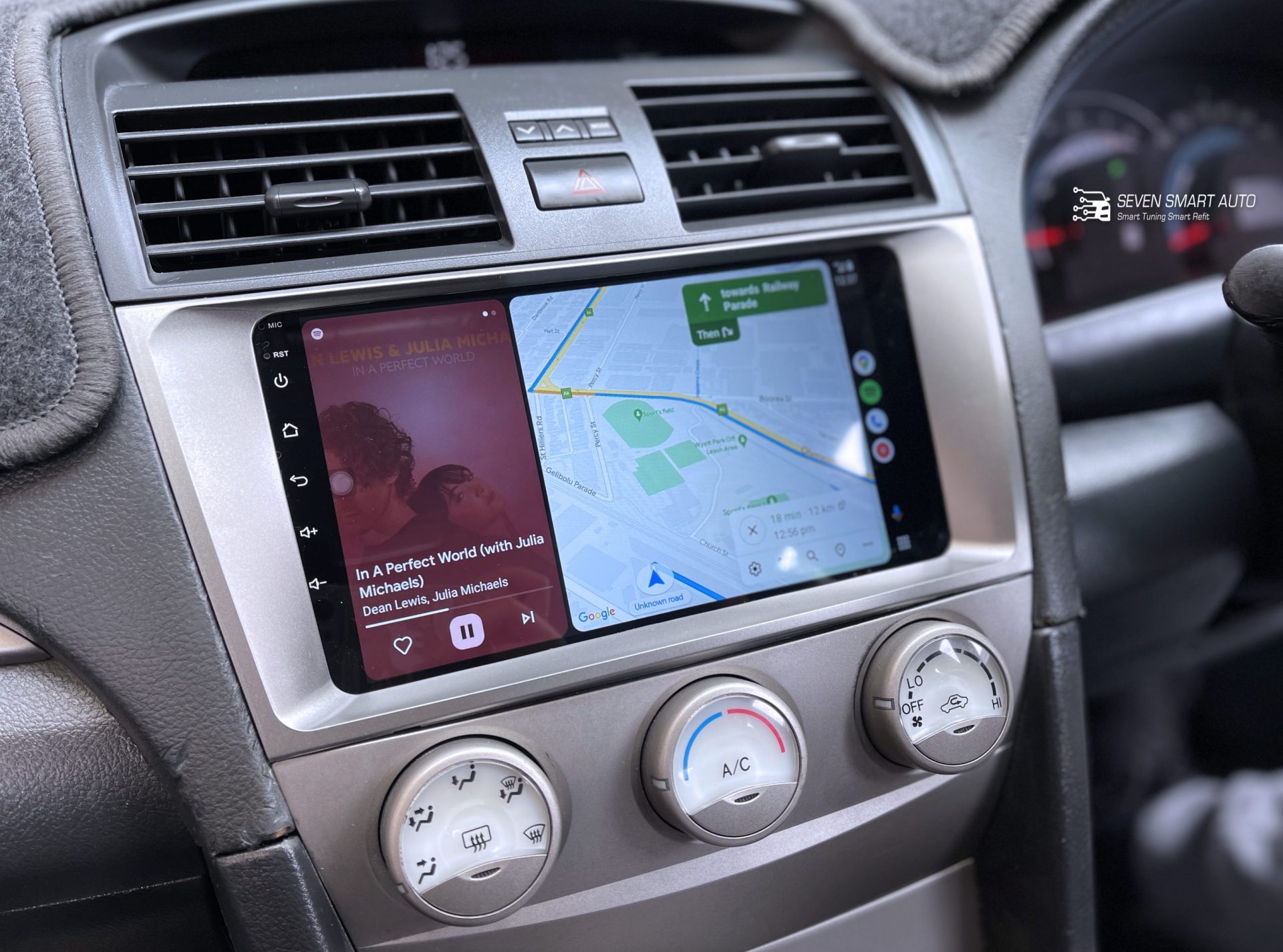 toyota camry aurion 06-11 carplay android auto