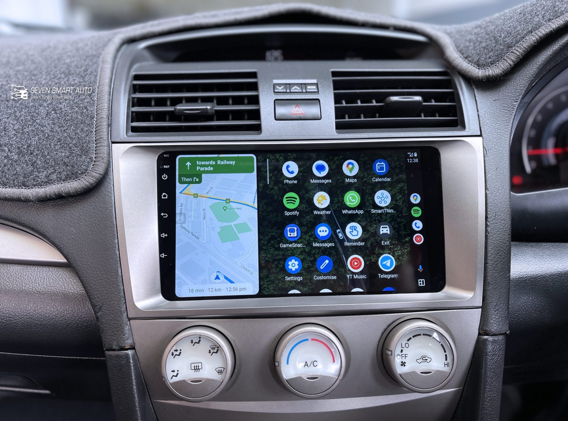 toyota camry aurion 06-11 carplay android auto