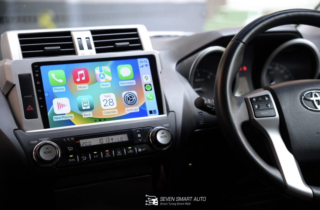 Nakamichi Toyota Prado 14-17 Infotainment Wireless CarPlay Android Auto ...