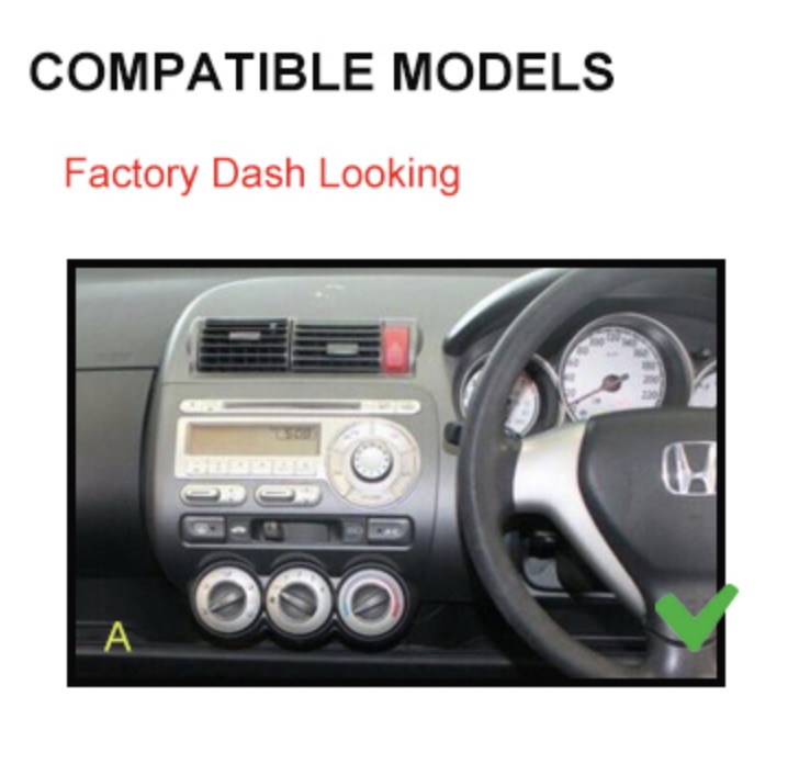 honda jazz city 02-07 carplay android auto
