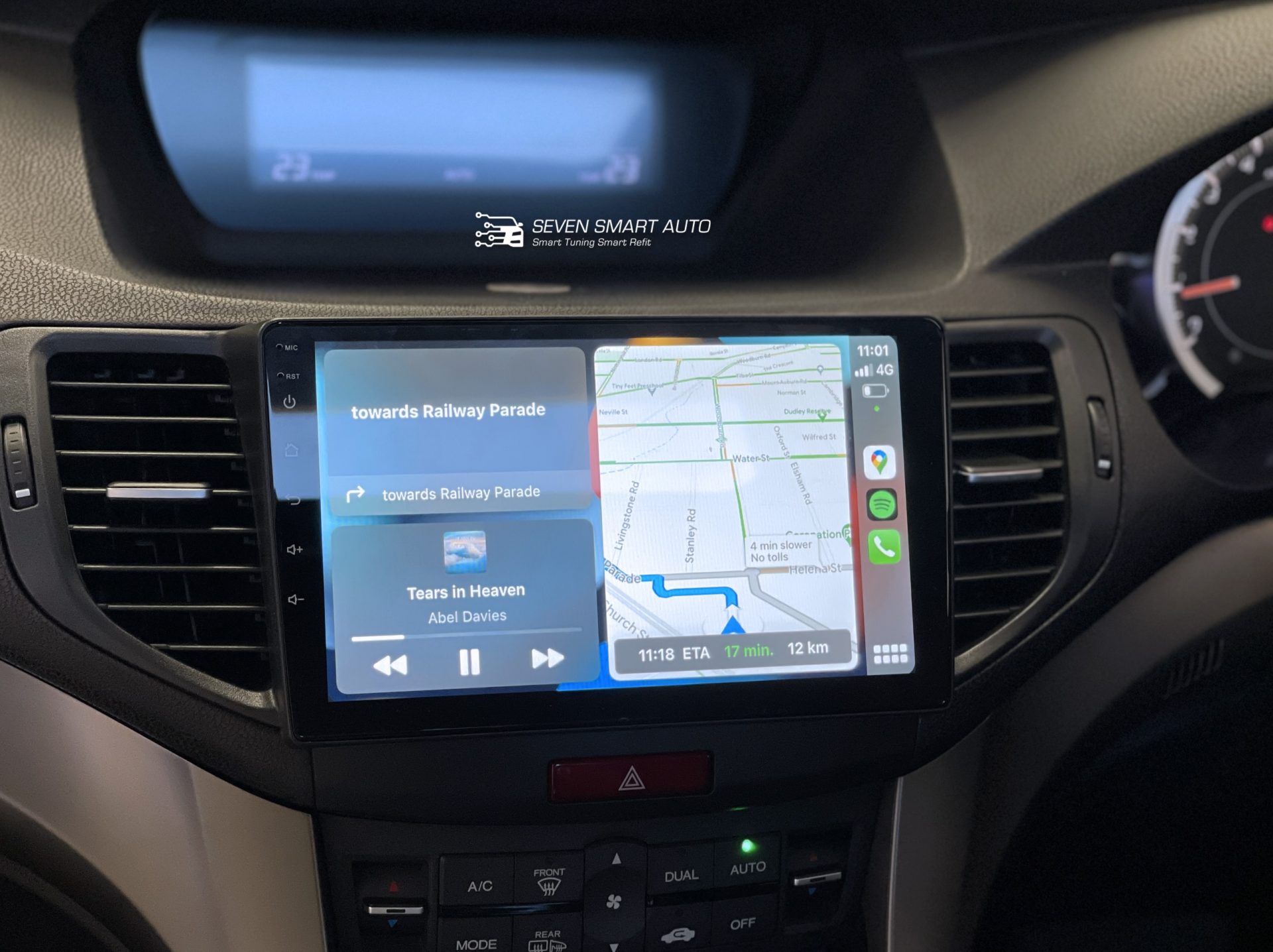 honda accord euro 08-15 carplay android auto