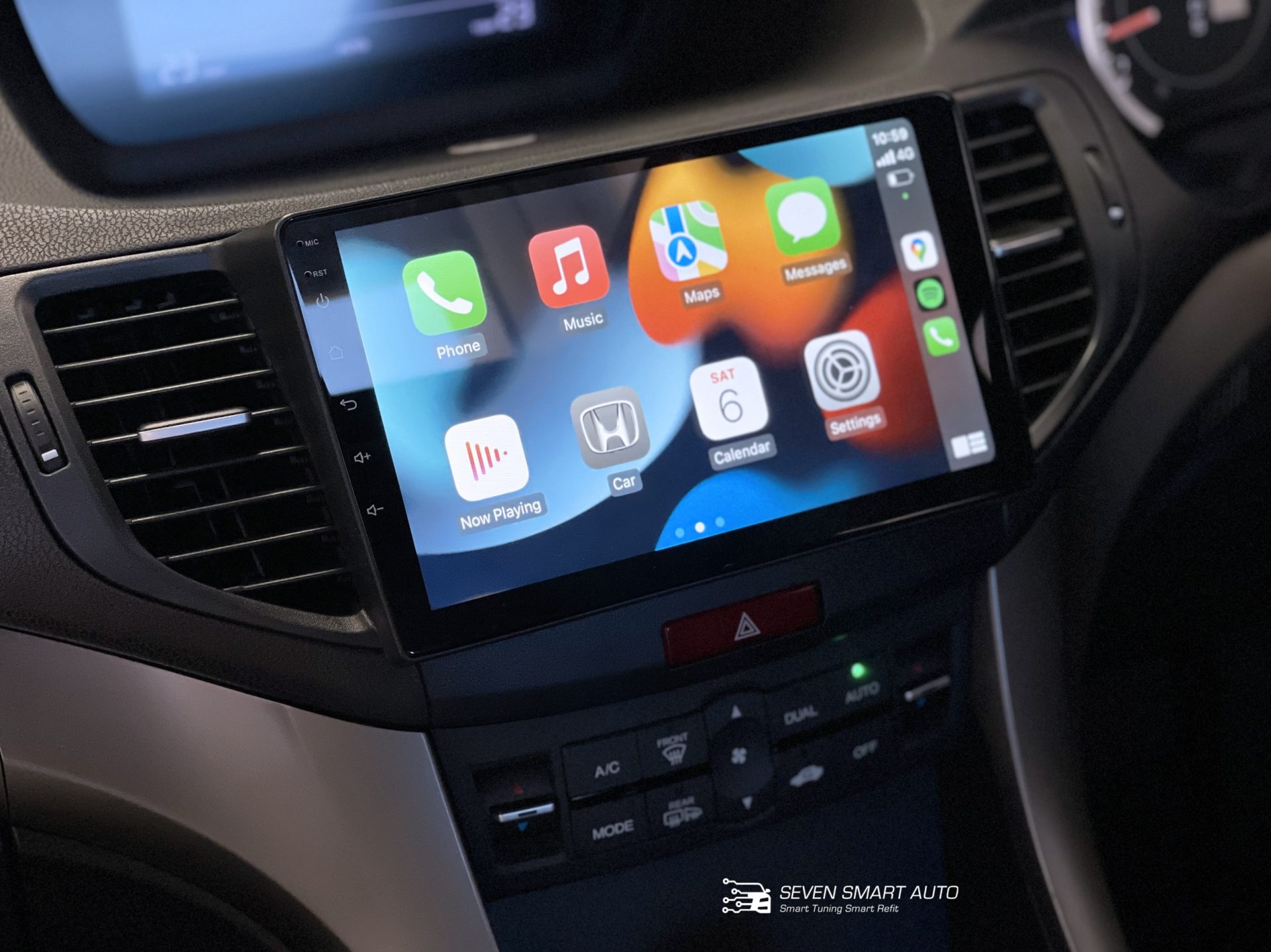 honda accord euro 08-15 carplay android auto