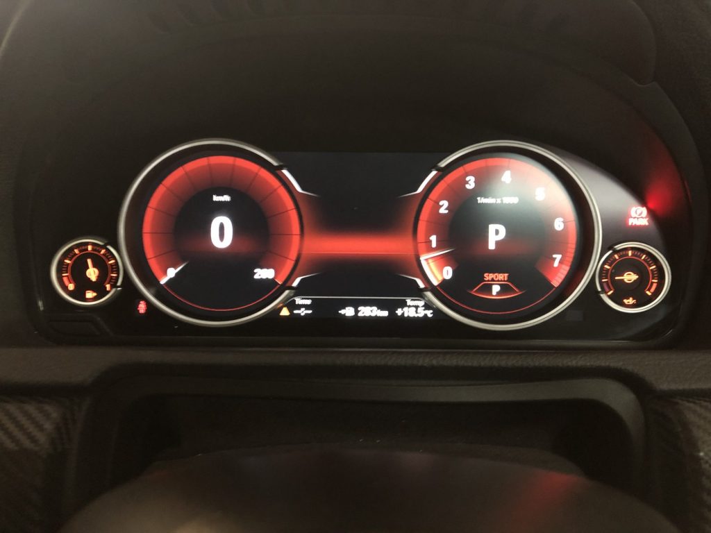BMW Genuine Digital Instrument Cluster for 5 Series F10/F07 Seven