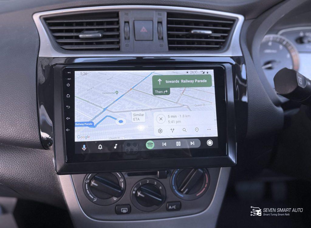 Nakamichi Nissan Pulsar 1218 CarPlay Android Auto Infotainment System