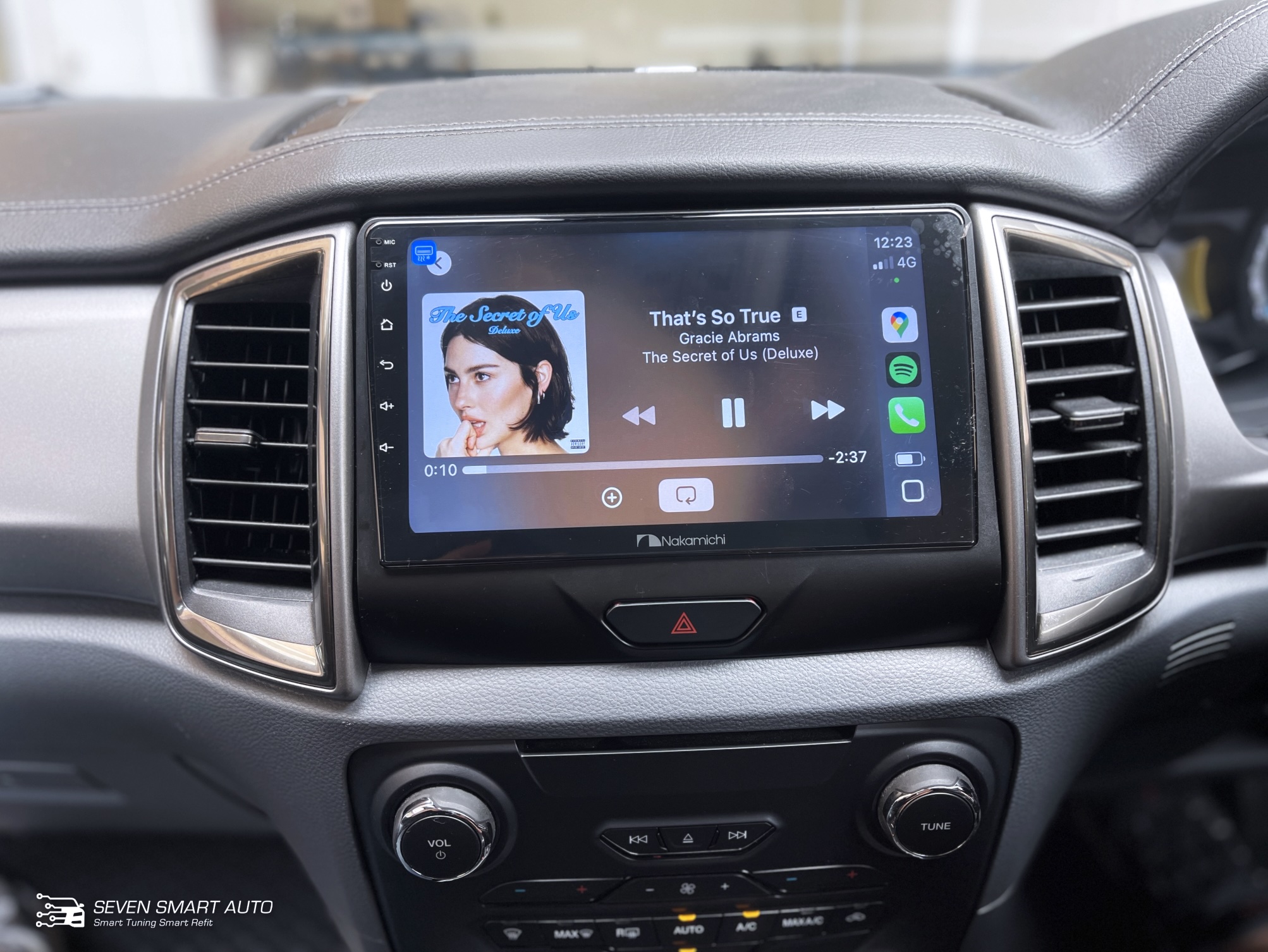 ford ranger 15+ carplay android auto navigation