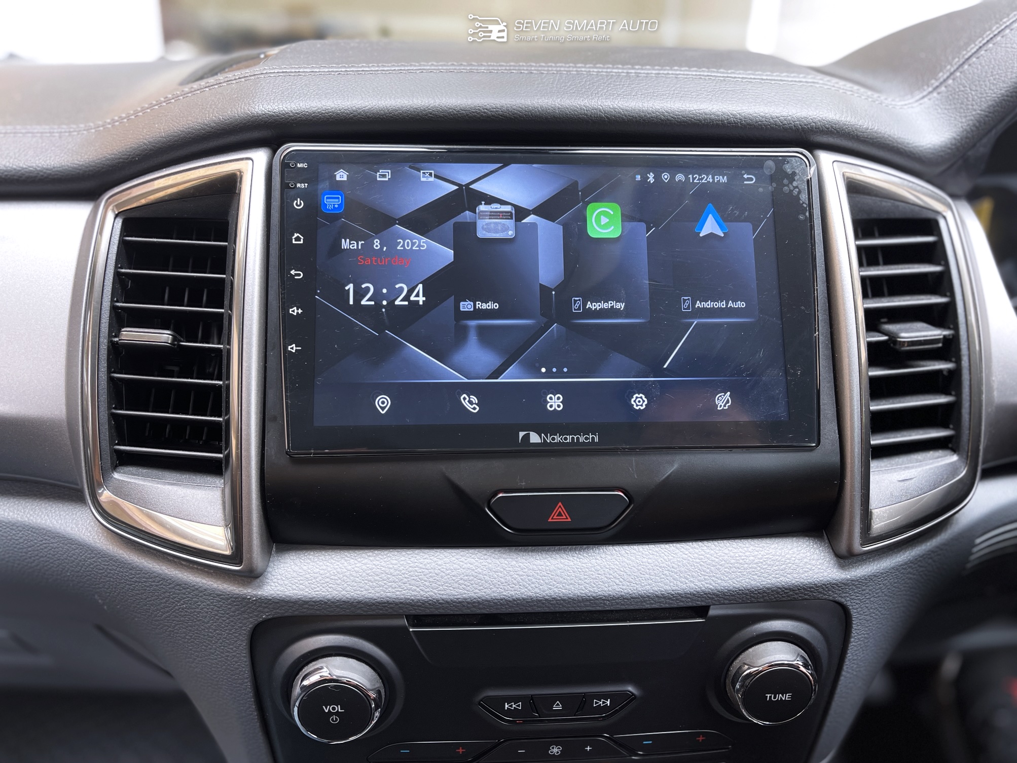 ford ranger 15+ carplay android auto navigation