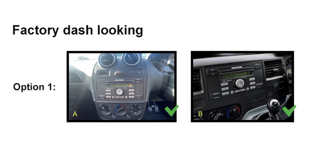 ford transit fiesta 06-13 carplay android auto