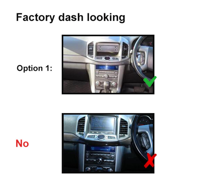 holden captiva 7 06-15 top install carplay android auto
