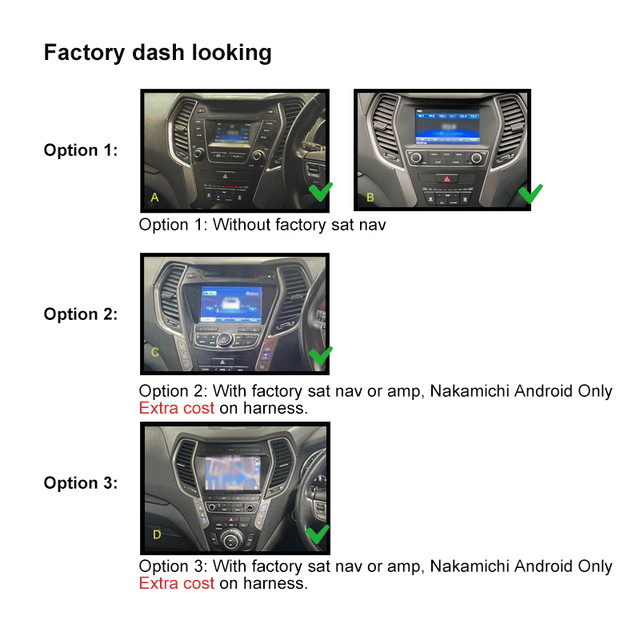 hyundai santa fe 13-17 carplay android auto