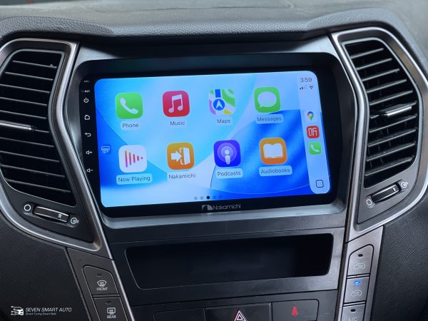 Nakamichi Hyundai Santa Fe 13-17 CarPlay Android Auto Infotainment ...