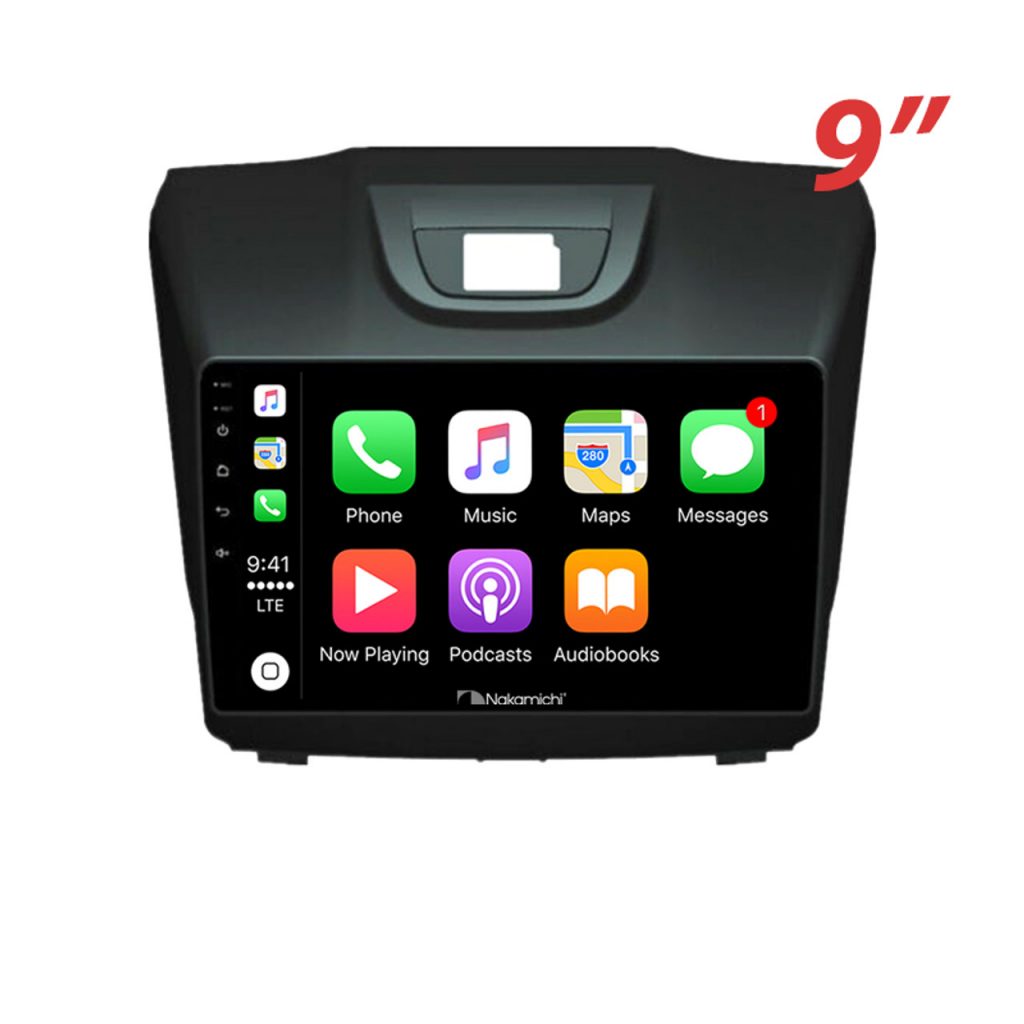 Nakamichi Isuzu Dmax/Mux 12-19 CarPlay Android Auto Infotainment System ...