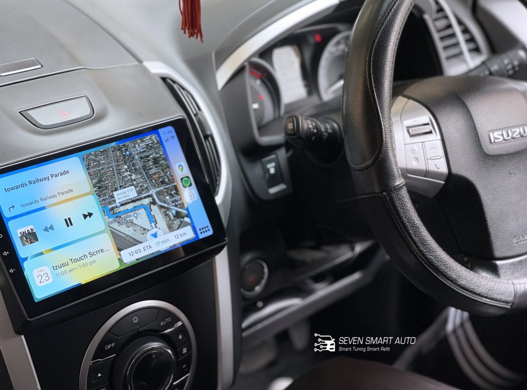 Nakamichi Isuzu Dmax/Mux 12-19 CarPlay Android Auto Infotainment System ...