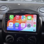 mazda 2 07-14 carplay android auto navigation