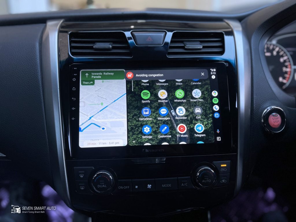 Nakamichi Nissan Altima 13-18 CarPlay Android Auto Infotainment System ...