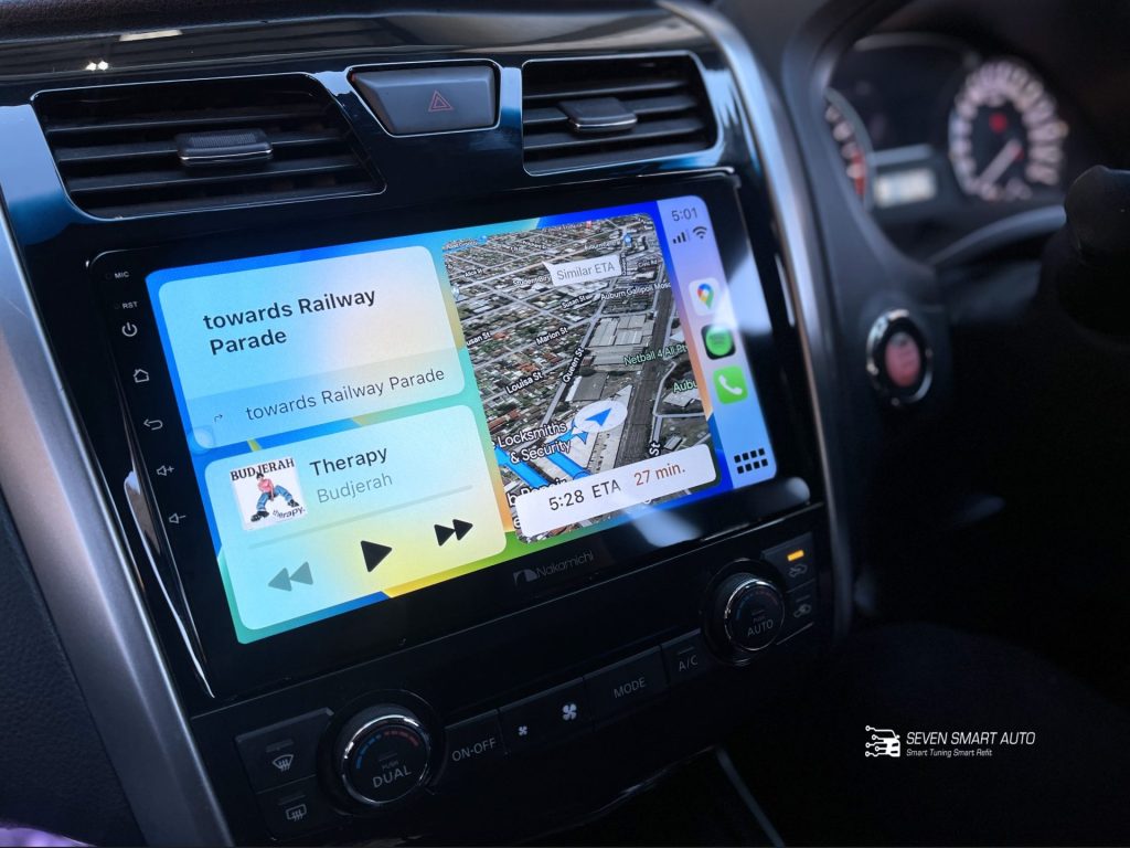 Nakamichi Nissan Altima 13-18 CarPlay Android Auto Infotainment System ...