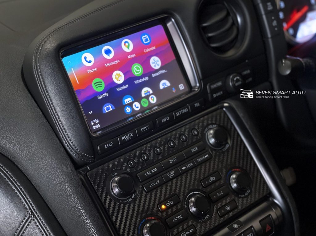 Nissan GTR 1016 Wireless CarPlay & Android Auto Interface Seven