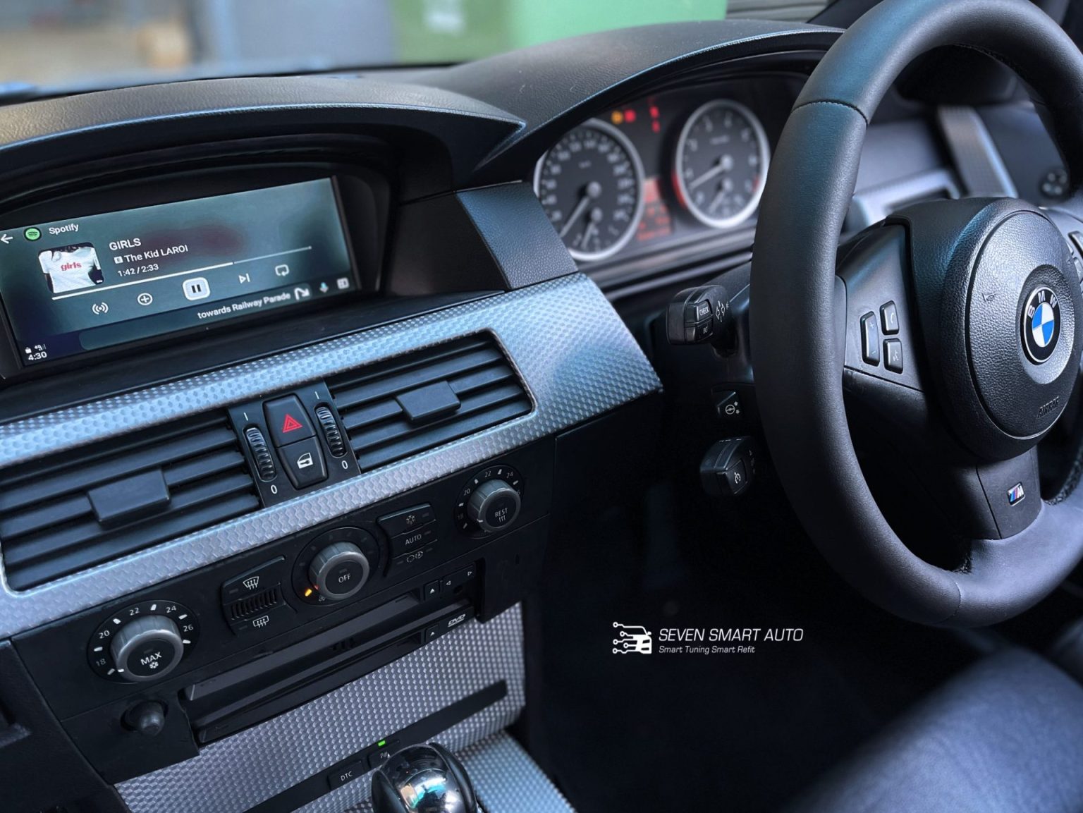 BMW 5 Series / M5 (E60/E61) Wireless CarPlay & Android Auto Interface ...
