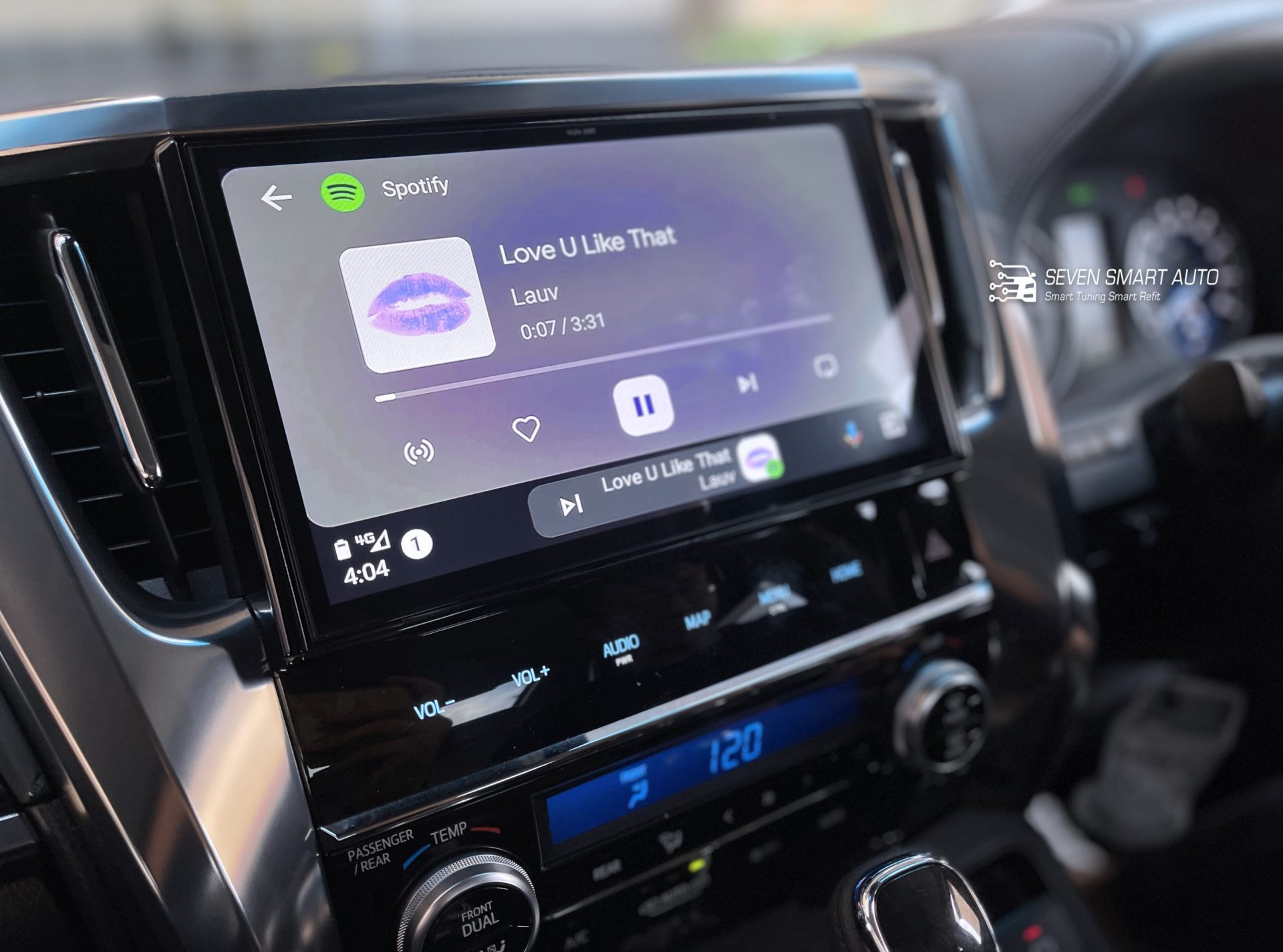 toyota alphard vellfire 15-19 fujitsu carplay android auto