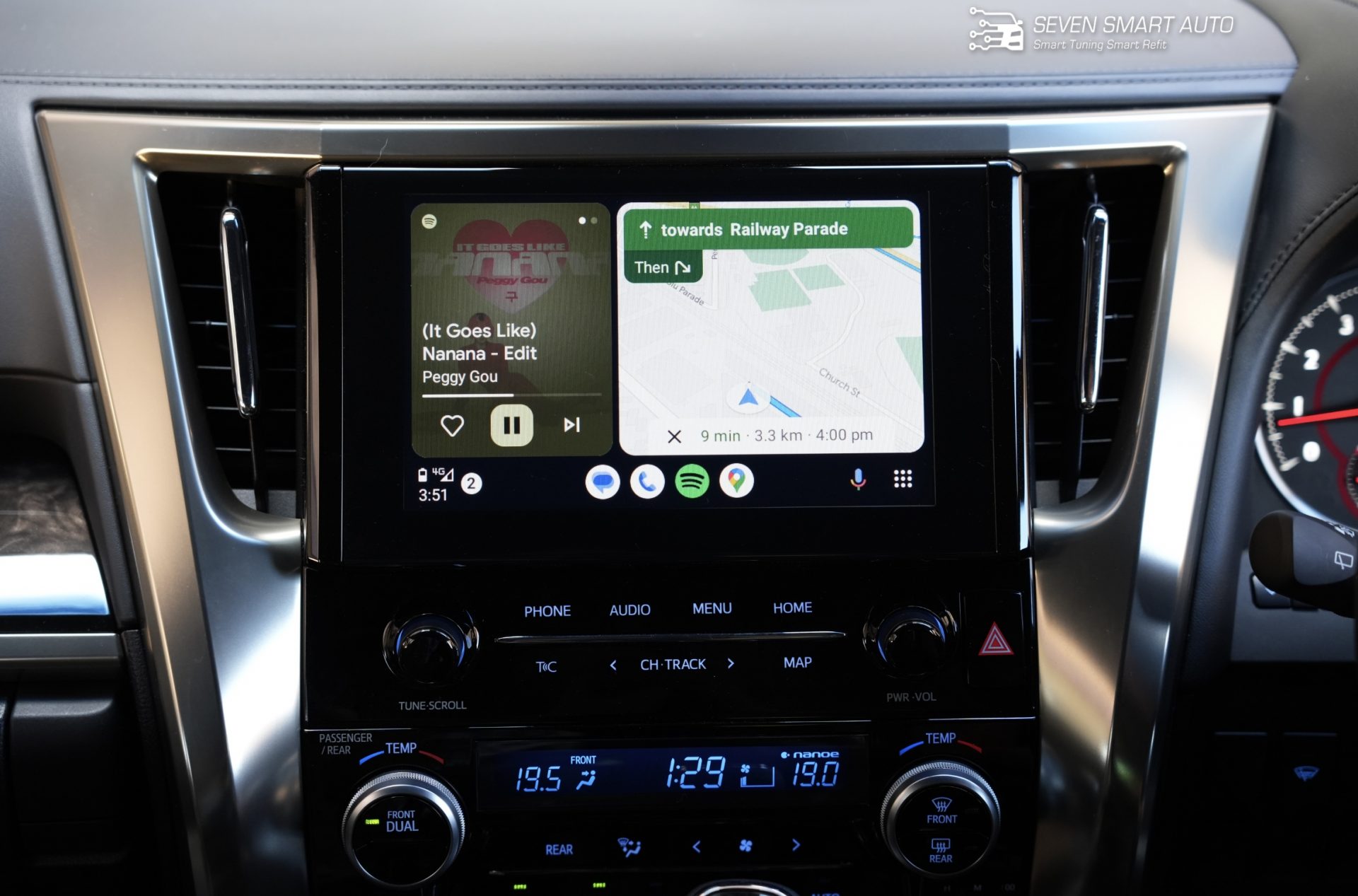 toyota alphard vellfire denso ten 20-23 carplay android auto
