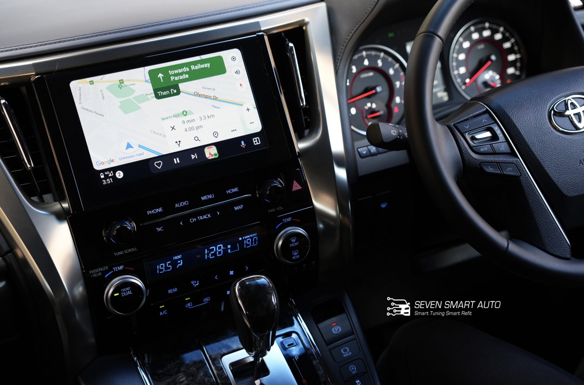 toyota alphard vellfire denso ten 20-23 carplay android auto