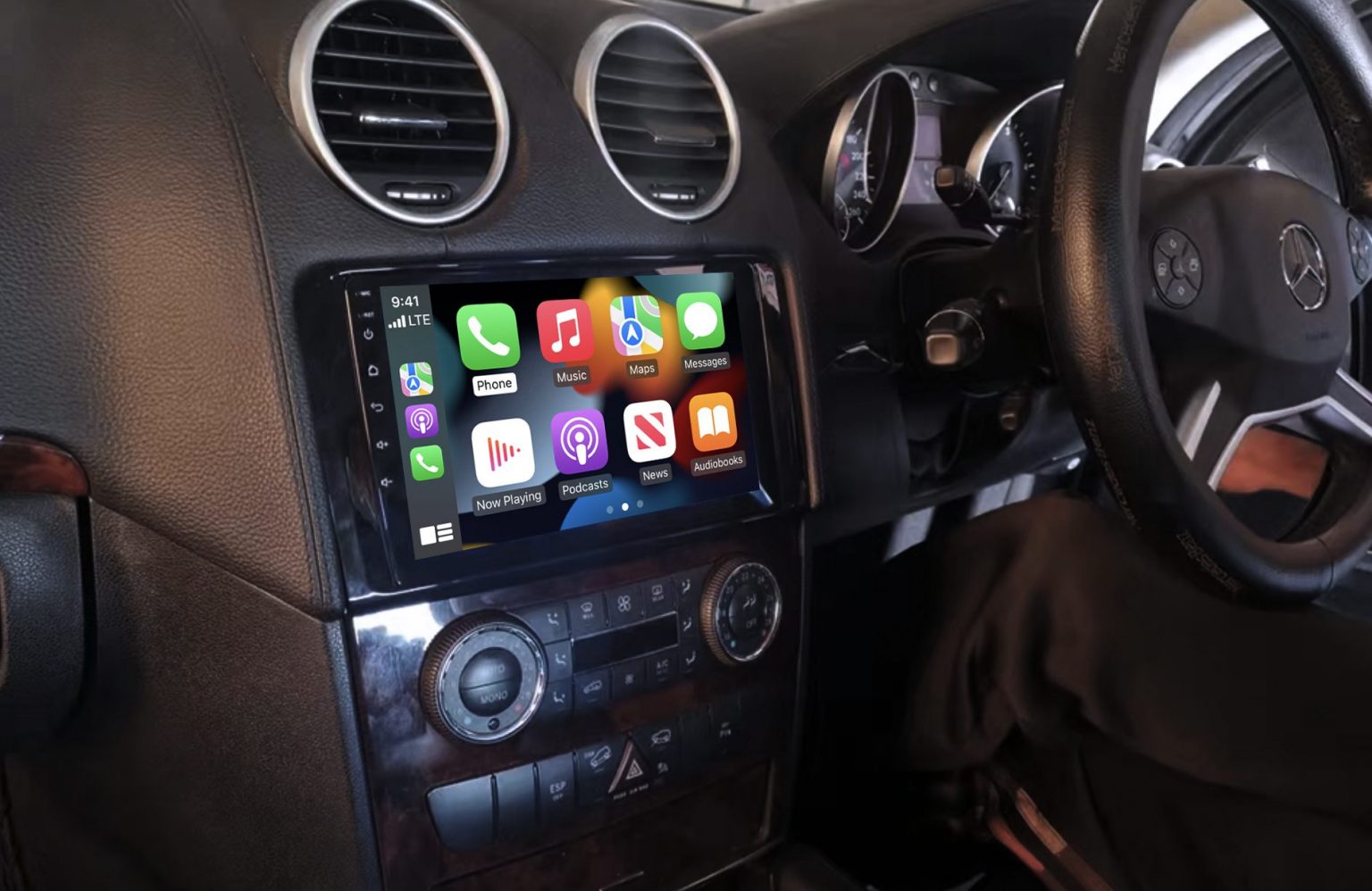 Nakamichi Mercedes ML GL W164 05 12 Infotainment Wireless CarPlay Nakamichi Mercedes ML GL W164 05 12 Infotainment Wireless CarPlay