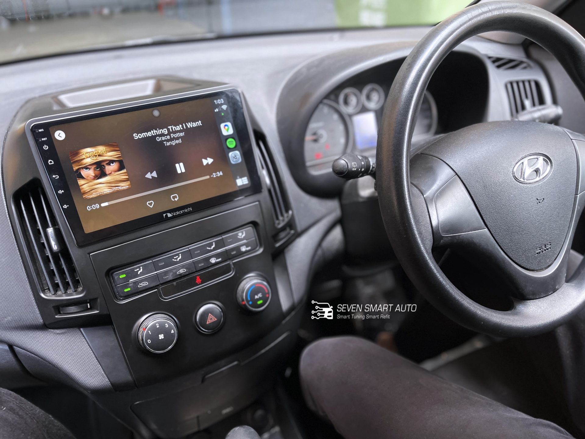Hyundai I30 07-12 Manual carplay android auto