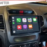 kia sorento has display 13-14 carplay android auto