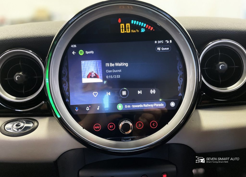 Mini R55/R56/R57 07-13 Infotainment Wireless CarPlay Android Auto ...